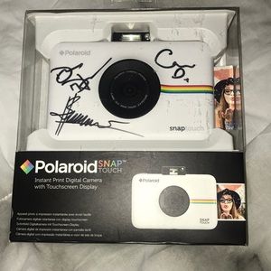 Polaroid Snap Touch signed by Rihanna etc